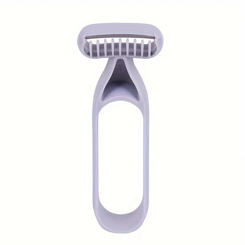 Épilateur manuel à lame en acier inoxydable - Rasoir miniature portable pour les aisselles et le corps