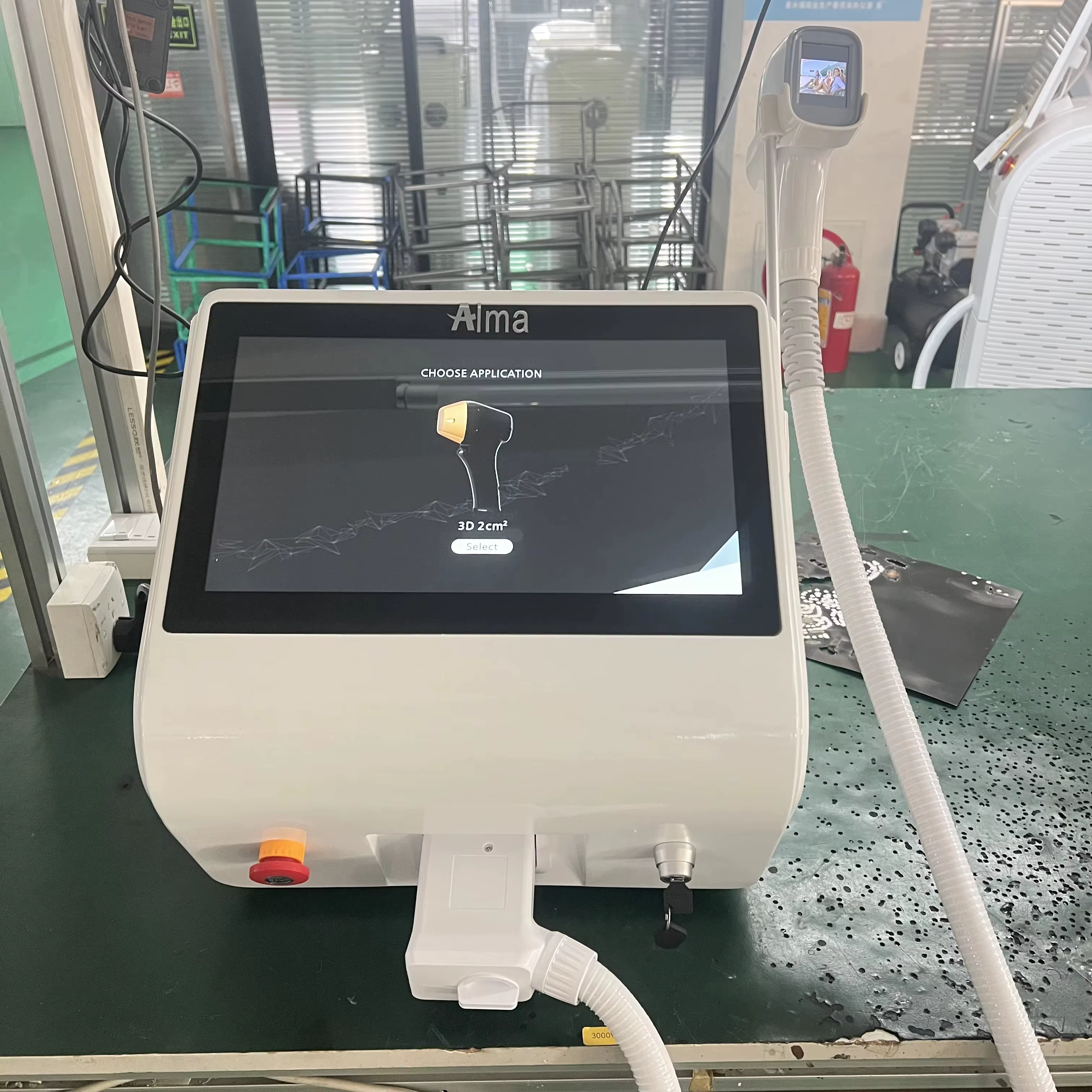 Machine d'épilation au Laser à Diode Soprano titane professionnel 4000w 4 ondes approuvées douleur permanente 2025 épilateur Portable