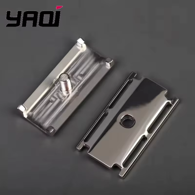 Yaqi Sentinel Ssp rasoir de sécurité à Double tranchant pour hommes tête polie en acier inoxydable 316 avec écart de lame de 1.35mm