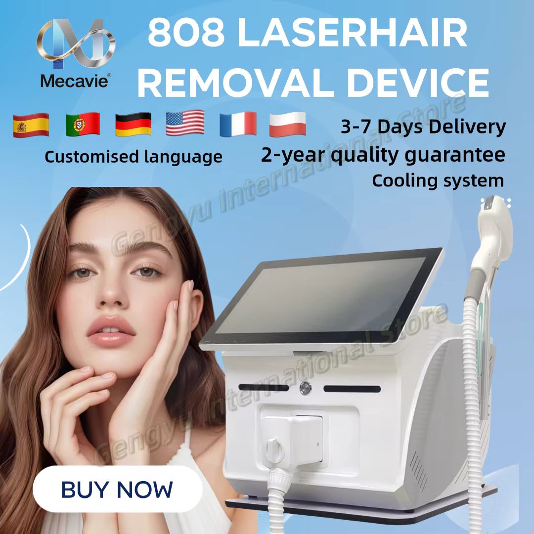 Épilation professionnelle portative de laser de diode Soprano 4 vagues 755 940 1064 808nm certificat CE dispositif d'alésandrite Permanent