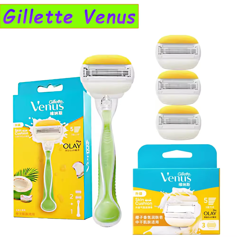 Rasoir de sécurité manuel pour femmes Gillette Venus
