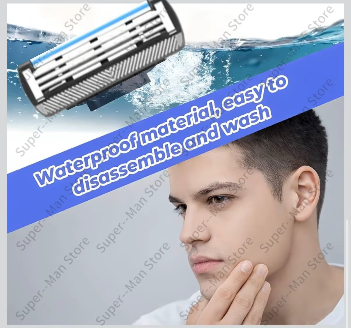 Lames de rasoir de rechange pour hommes