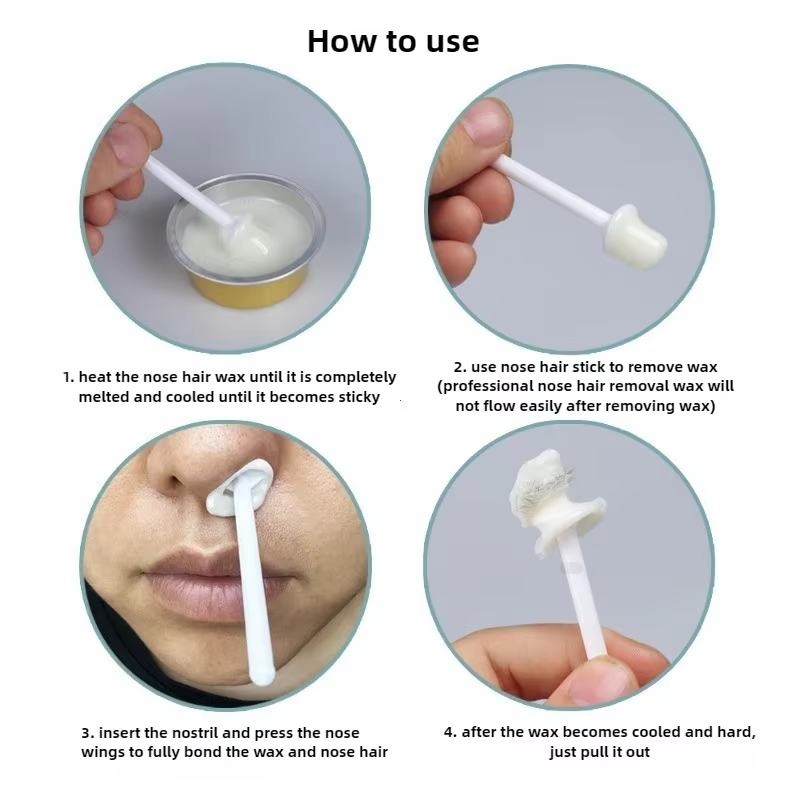 Kit de cire pour le nez Portable