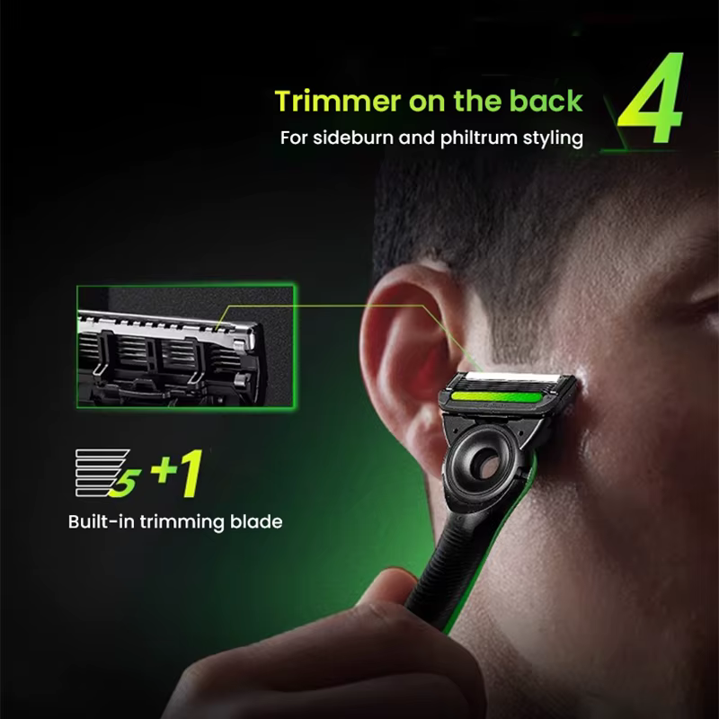 Gillette Labs Razer-Rasoir co-marqué série Aurora d'avant disc