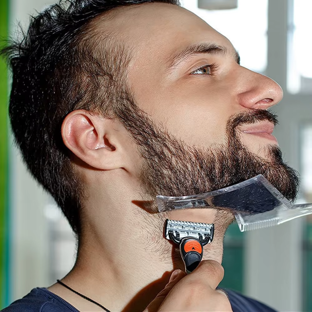 Peigne à barbe, modèle de coiffure