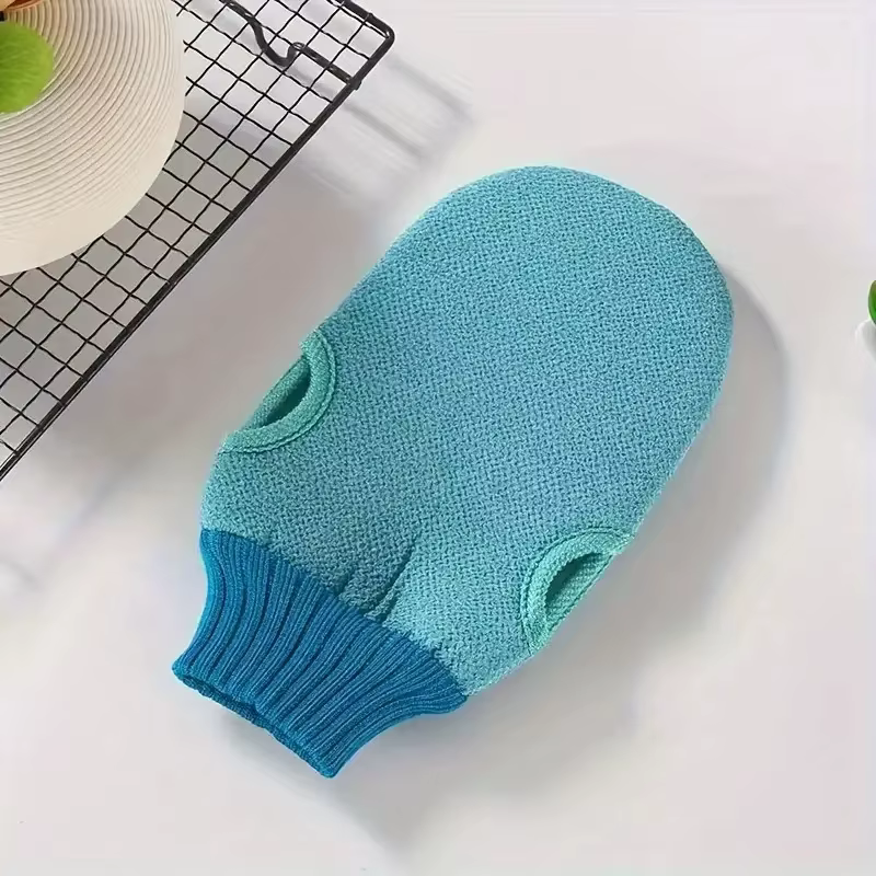 Gant exfoliant (1 pièce) - Gant exfoliant pour peaux mortes, gants exfoliants pour la douche, le spa, le massage, le gommage corporel, accessoire de bain