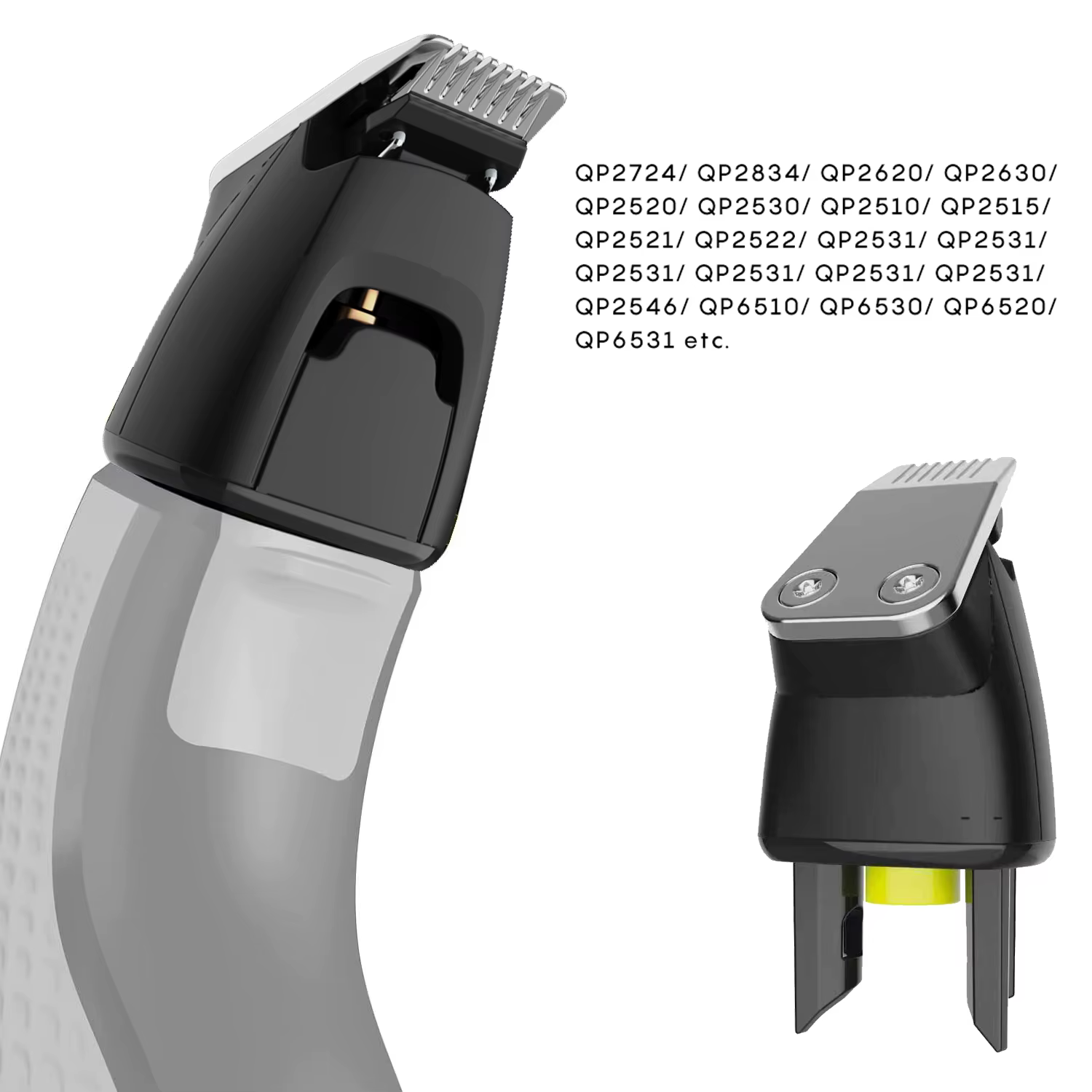 Têtes de rasoir électriques 360 pour tondeuse à cheveux One Blade