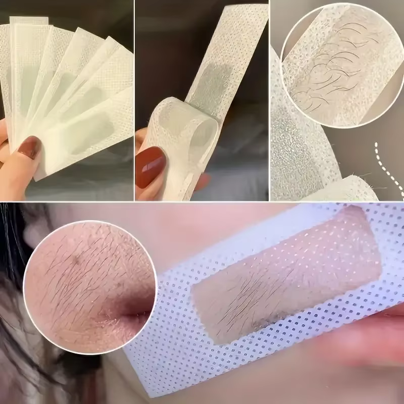 10/20/30/50 pièces bandes de cire épilatoire pour épilation papier