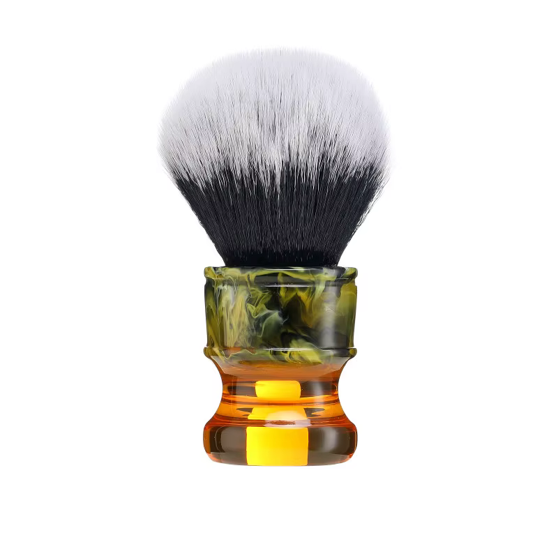 2026 Brosse à raser Yaqi Sagrada Familia Black/White Tuxedo 24MM pour hommes