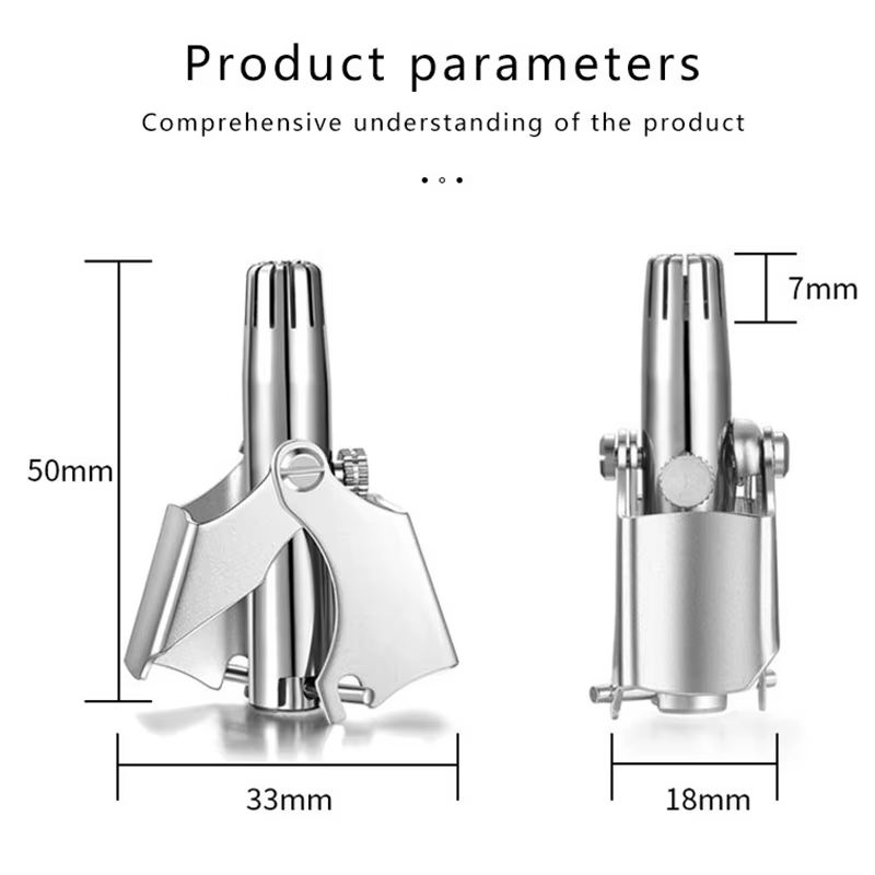 ^ nettoyeur de tondeuse à poils de nez pour hommes et femmes