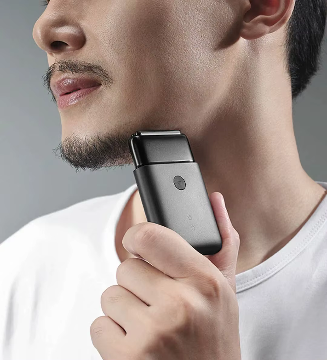Nouveau rasoir électrique Xiaomi Mijia à double lame oscillante MSW201 IPX7 ultra-fin portable à aspiration magnétique avec réduction du bruit