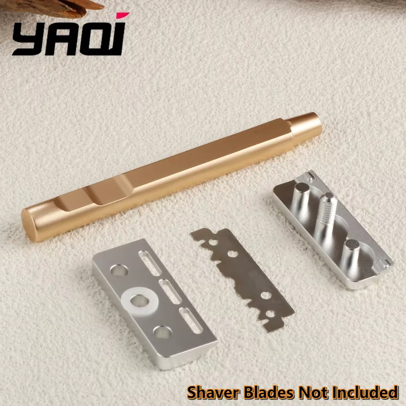 Rasoir de sécurité à lame simple YAQI Tachi en aluminium
