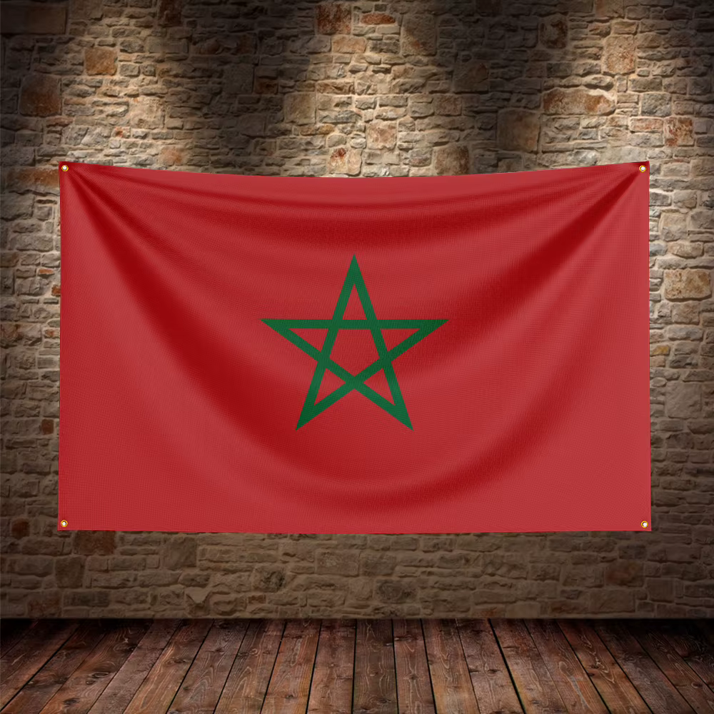Drapeau du Maroc pour la décoration