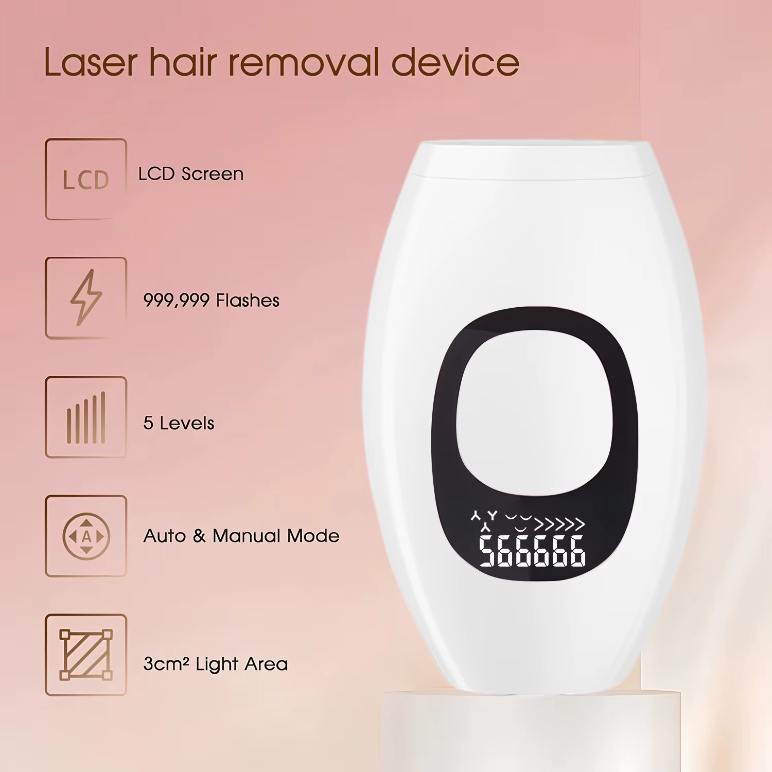 Épilateur laser électrique indolore