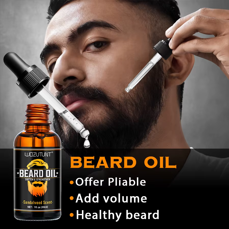 Kit de soins pour barbe pour hommes