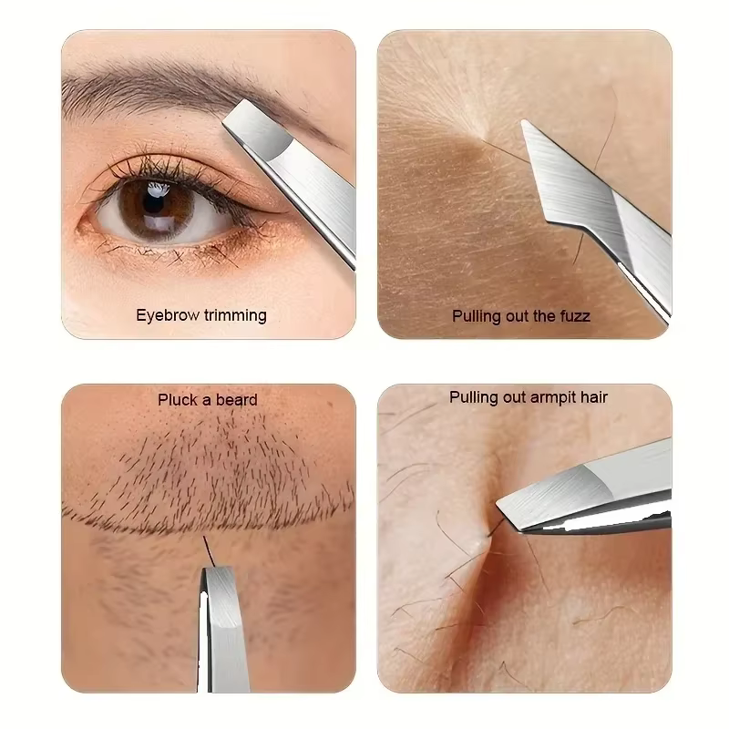 Ensemble de pincettes professionnelles