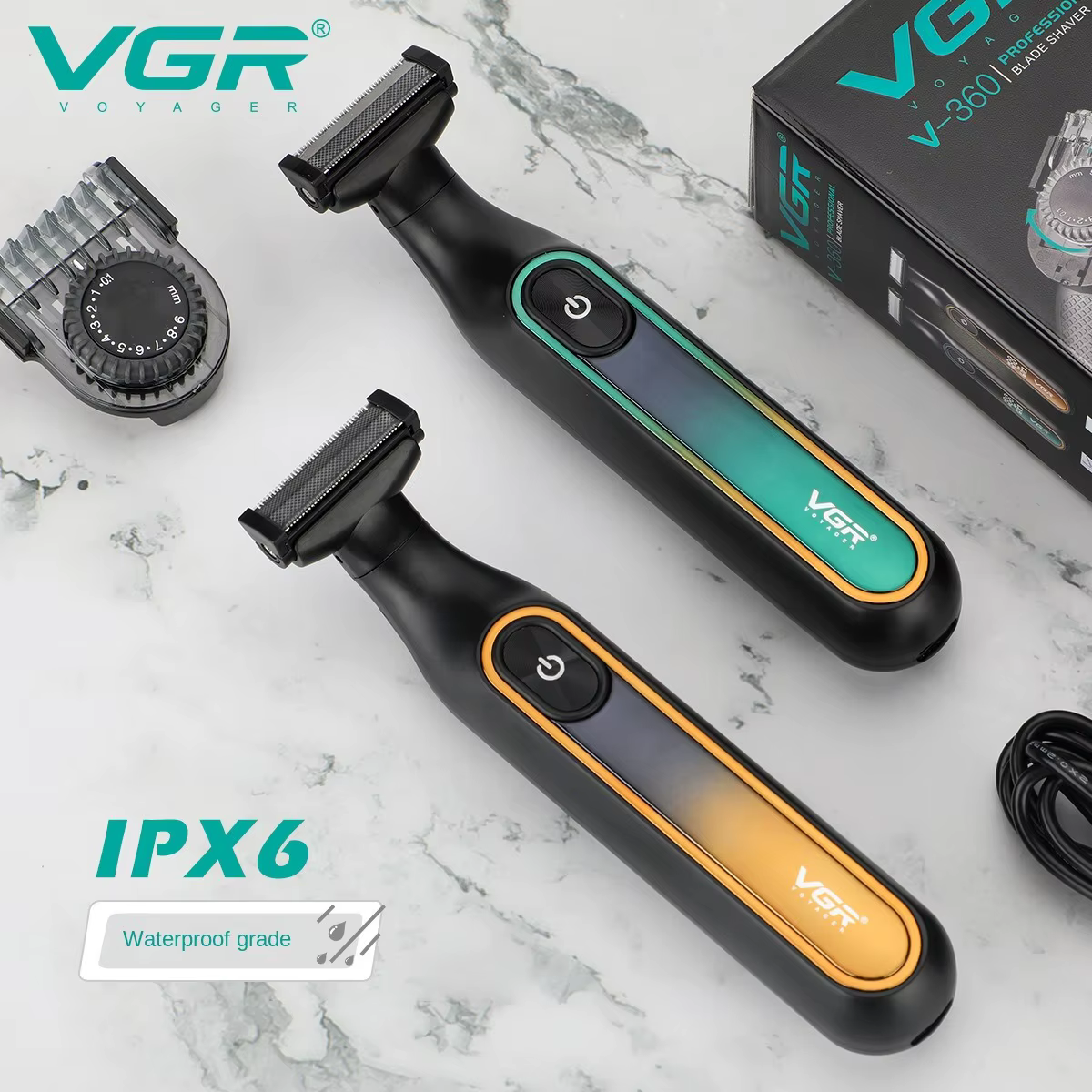 VGR tondeuse tondeuse à barbe pour hommes rasoir electrique homme rasoir homme Rasoir Professionnel Machine à raser
