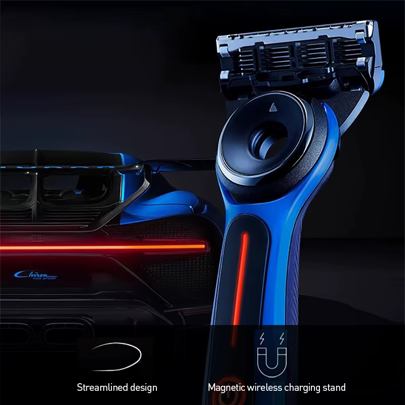Gillette Labs rasoir chauffant édition limitée Modes de température double 5 lames Nanotech tête FlexDisc