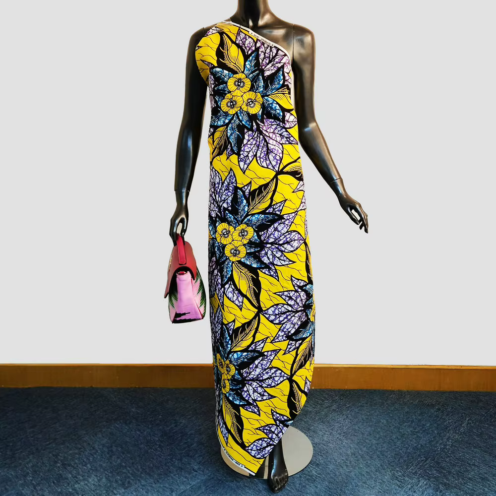 Nouvelle collection de tissus imprimés en wax hollandais véritable, 100% coton, tissu africain pour vêtements, robes, uniformes.