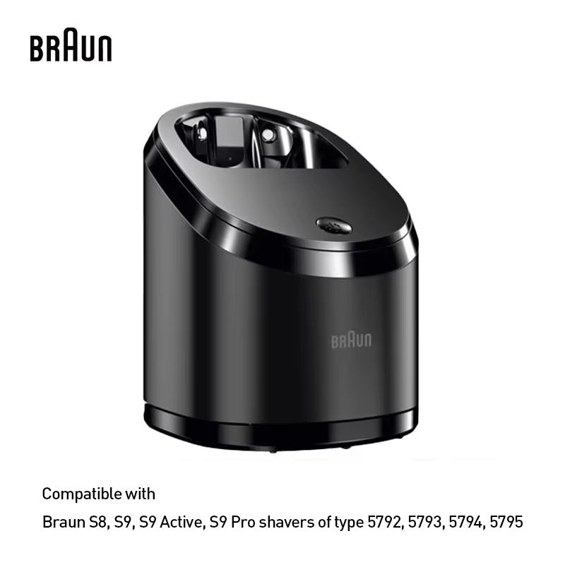 Centre de soins intelligent Braun avec séchage à l'air pour rasoirs électriques