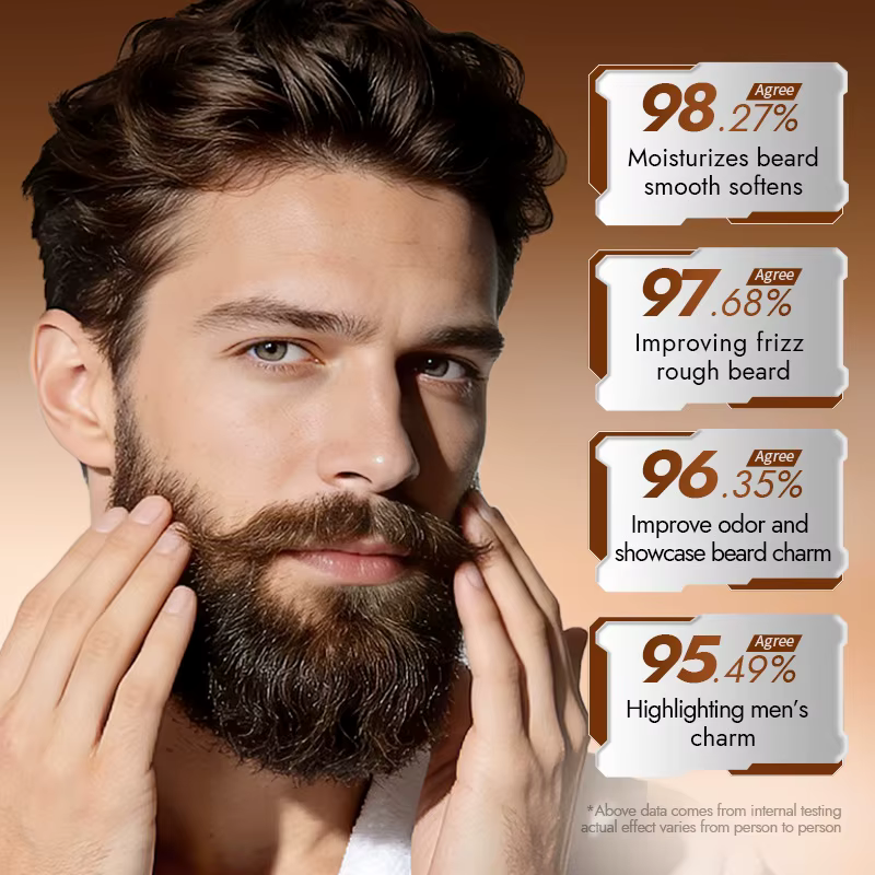Baume de soin pour barbe au bois de santal pour hommes