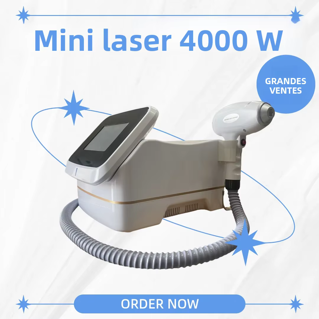 Mini Épilateur Laser Diode 808nm Ice Platinum 4000W pour Épilation et Rajeunissement Cutané à Domicile – Le Choix Idéal