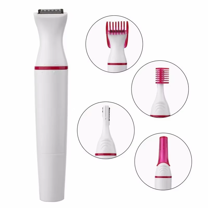 5 en 1 ensemble femmes épilateur femme rasoir de sourcils dame