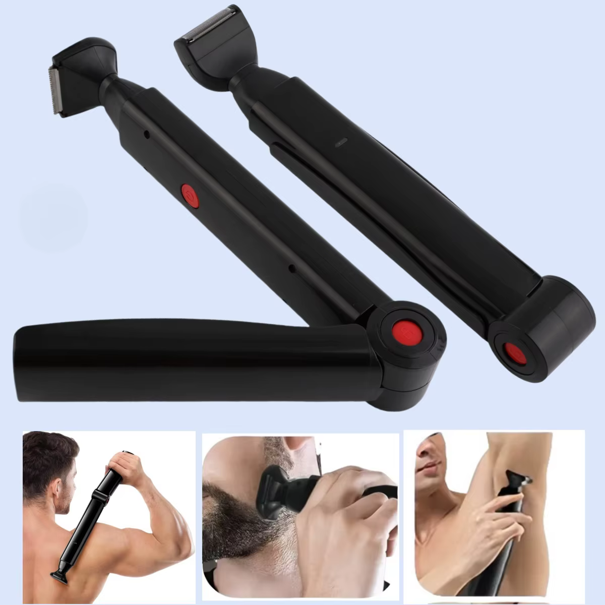 Rasoirs arrière pour hommes Body Groomers