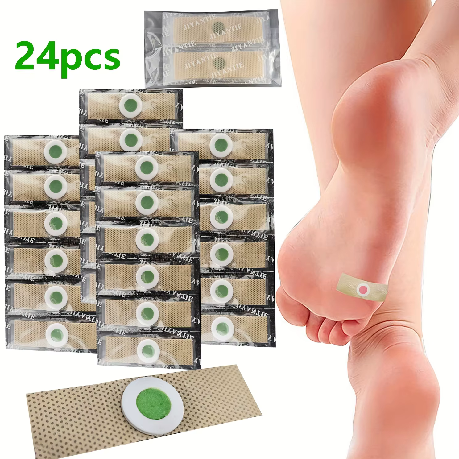 12 pièces pied élimination du maïs-challus Clavus Paster tampons de maïs produits de soins des pieds
