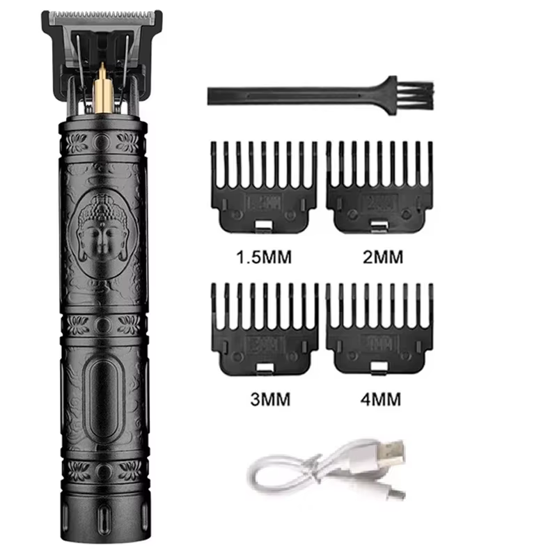 Tondeuse à cheveux professionnelle vintage T9 pour hommes