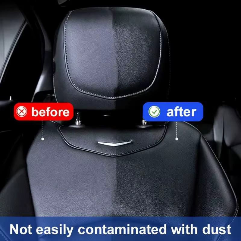 Cire de polissage universelle pour réparation du cuir et du plastique de voiture, crème de reconditionnement pour intérieur d'automobile pour le soin du cuir/plastique/caoutchouc