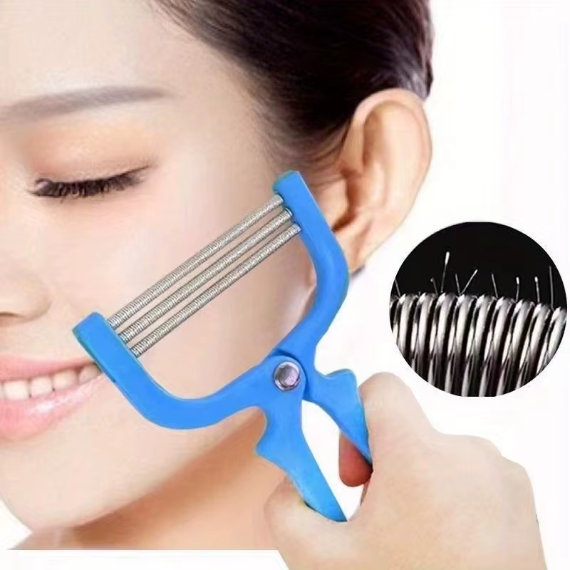Épilateur facial pour peau lisse-épilateur élastique pour lèvres et sourcils