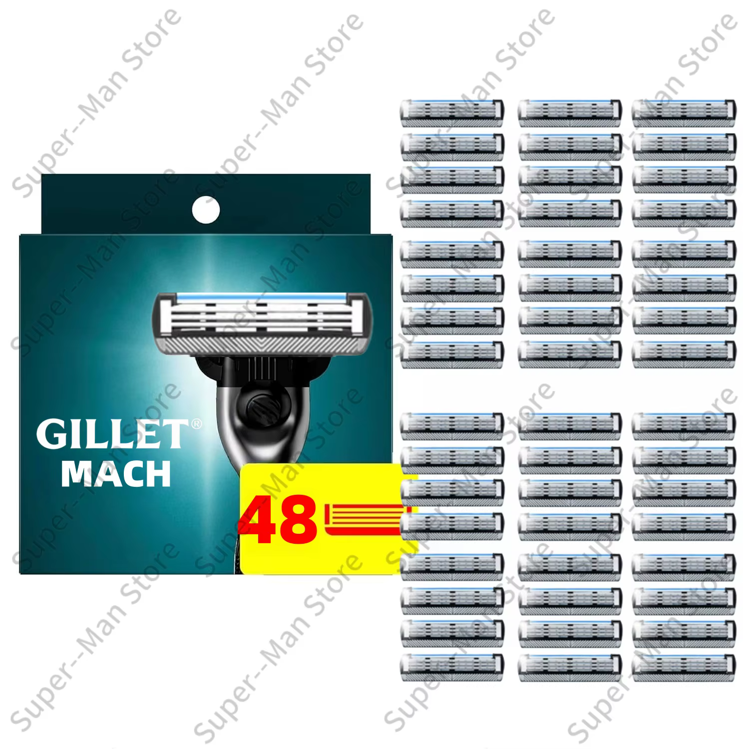 Rasoir de Précision Mach3 pour Hommes