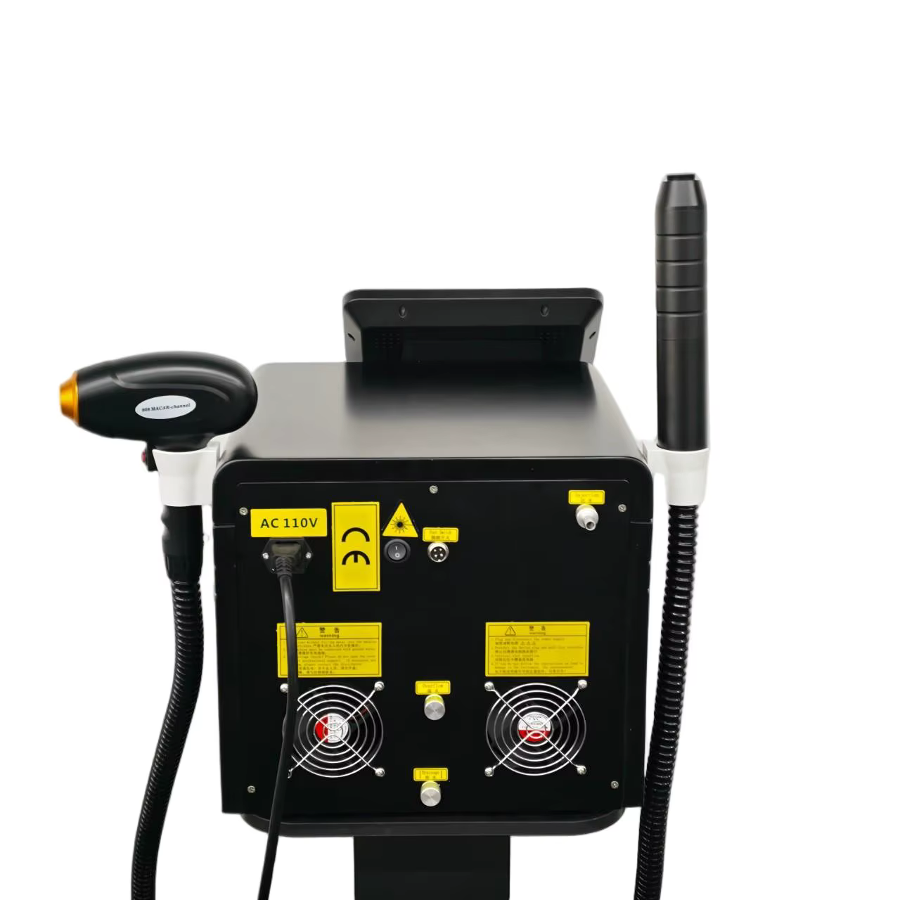 Machine laser 2 en 1 à diode et picoseconde – Épilation + Détatouage – 4 longueurs d'onde