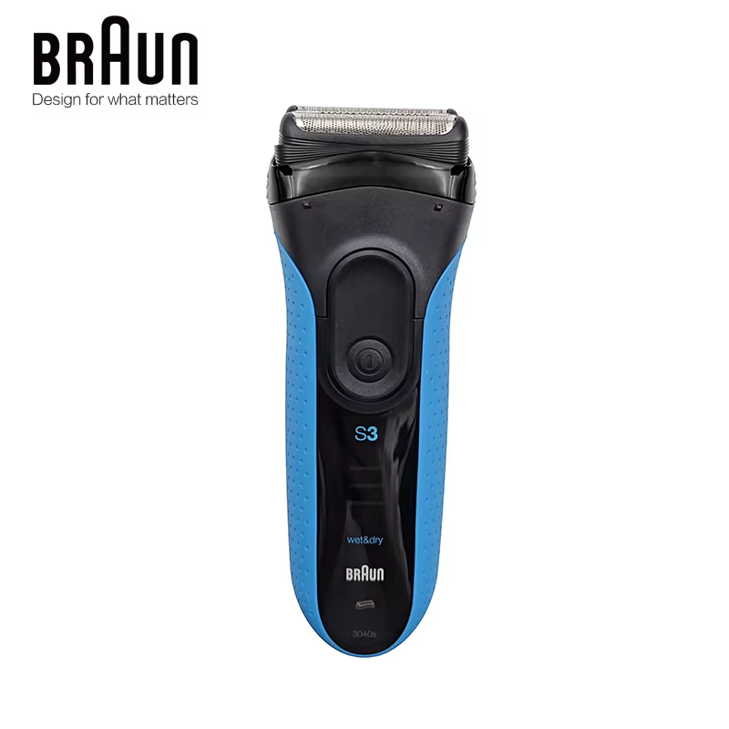Braun série 3 Proskin rasoir électrique 3040s rasage humide et sec coupe de cheveux confort de la peau pour hommes
