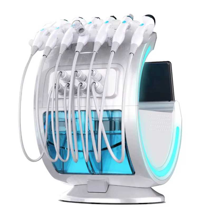 Appareil de soin du visage intelligent Hydrofacial 7 en 1 professionnel portable