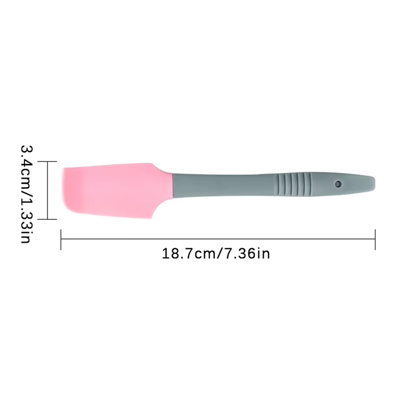 Spatule en silicone pour épilation à la cire