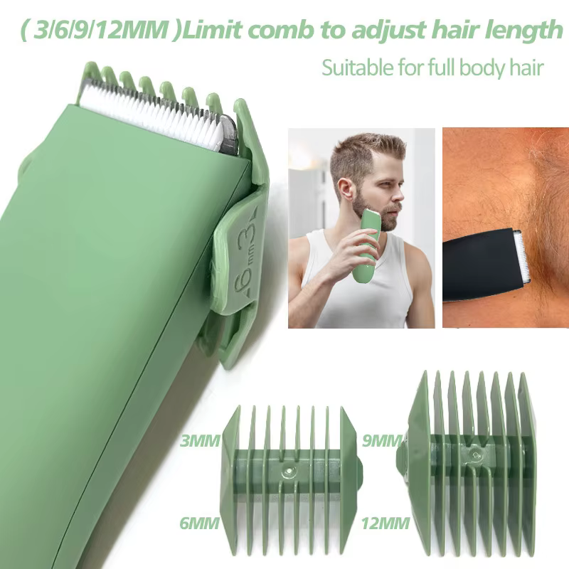 Tondeuse à poils de corps pour hommes