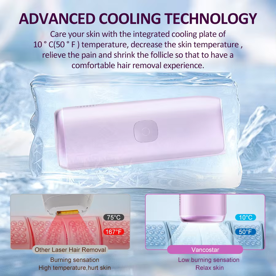 Épilation au Laser de refroidissement 1000000 flashs pour femmes 4 Modes pour tout le corps Bikini aisselles épilateur