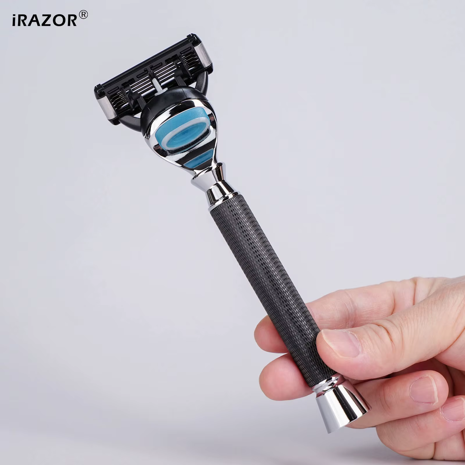 IRAZOR Premium 5 lames Fusion sécurité rasoir manuel