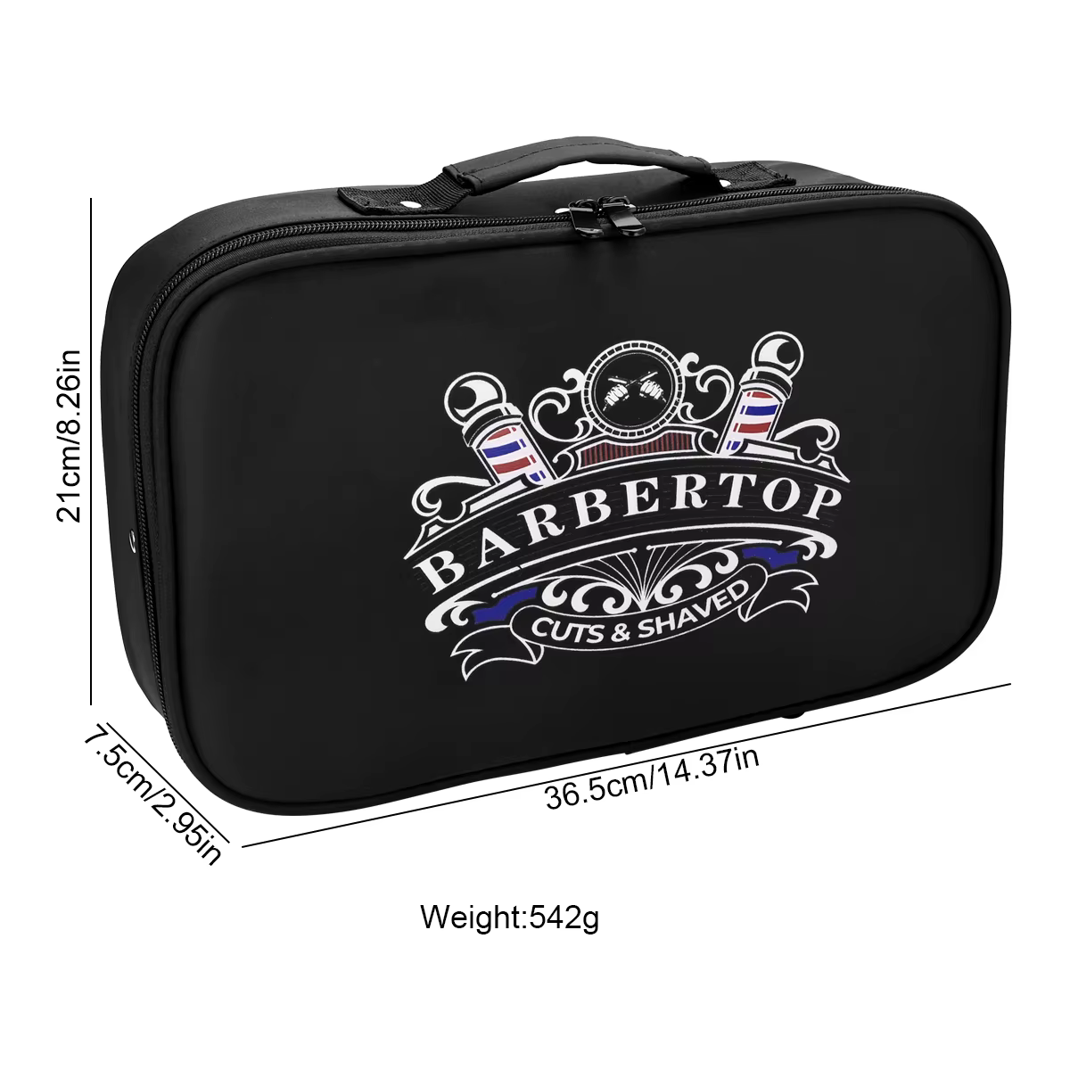 Sac de tondeuse électrique pour barbier