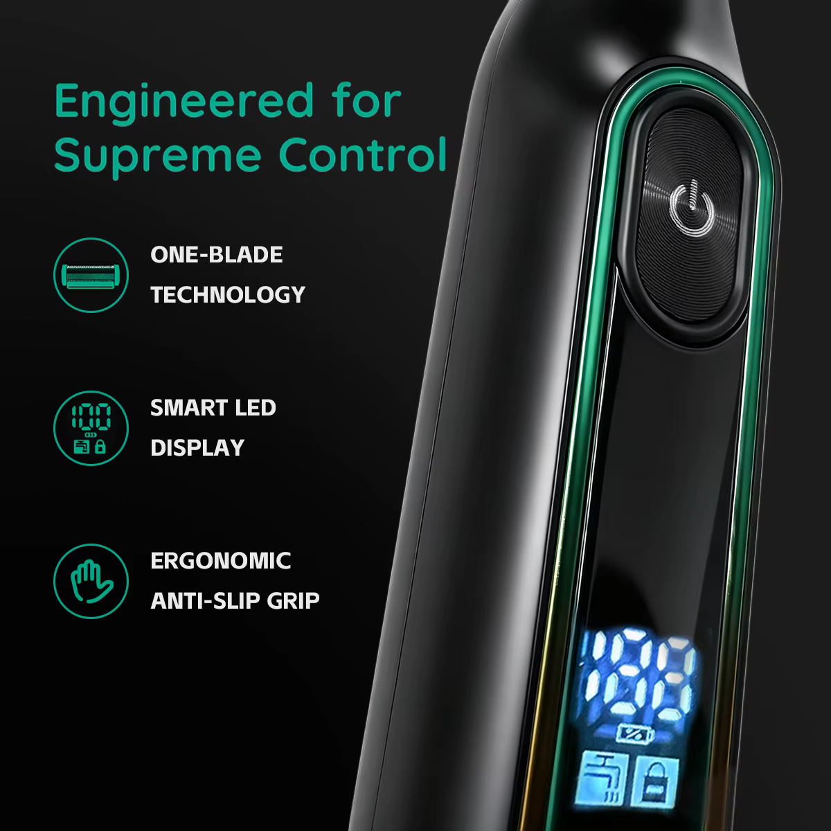 VGR tondeuse tondeuse à barbe pour hommes rasoir electrique homme rasoir homme Le rasoir Professionnel Rasoir