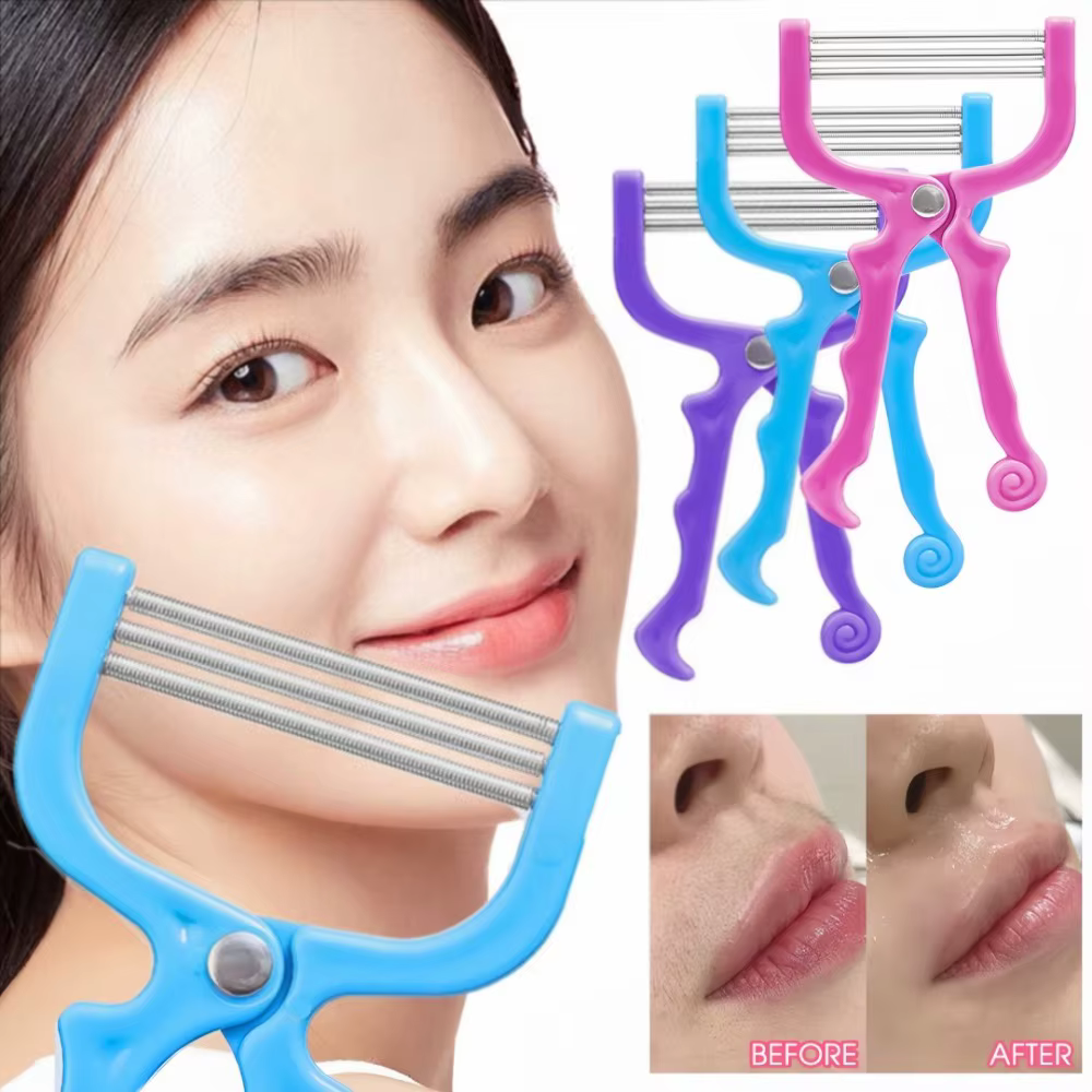 Appareil d'épilation faciale sûr et portable pour les poils du visage et des lèvres