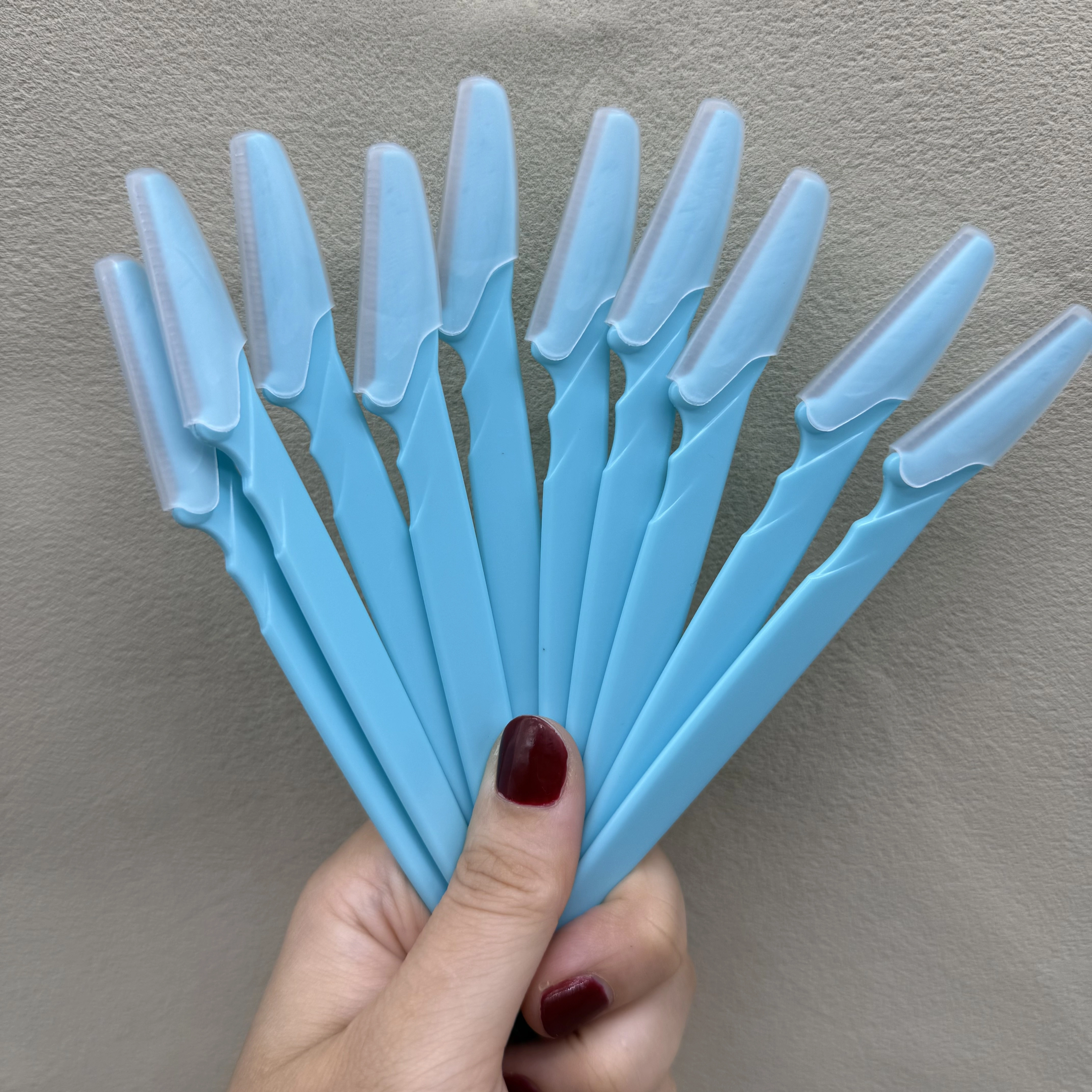 3/10 pièces épilation des sourcils coupe-épilation couteau de sécurité maquillage grattoir rasoir