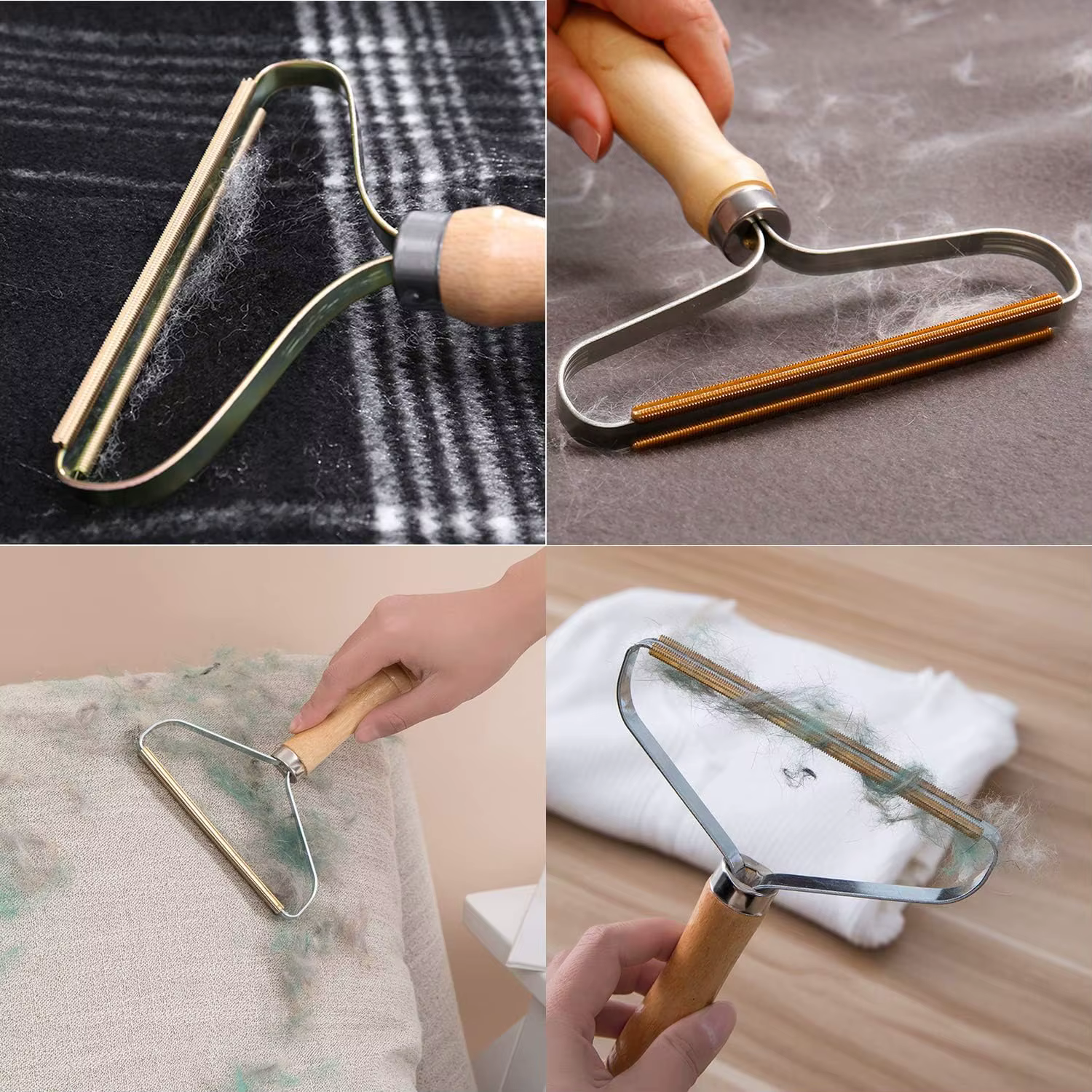 Rasoir Double face pour vêtements sans endommager