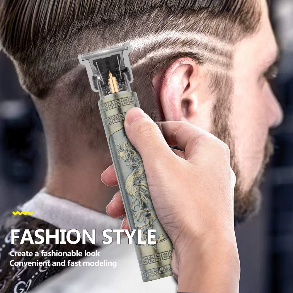 Ensemble de machine à couper les cheveux rétro T9 pour hommes