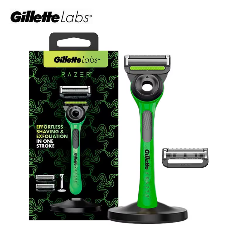 Gillette Labs Razer-Rasoir co-marqué série Aurora d'avant disc