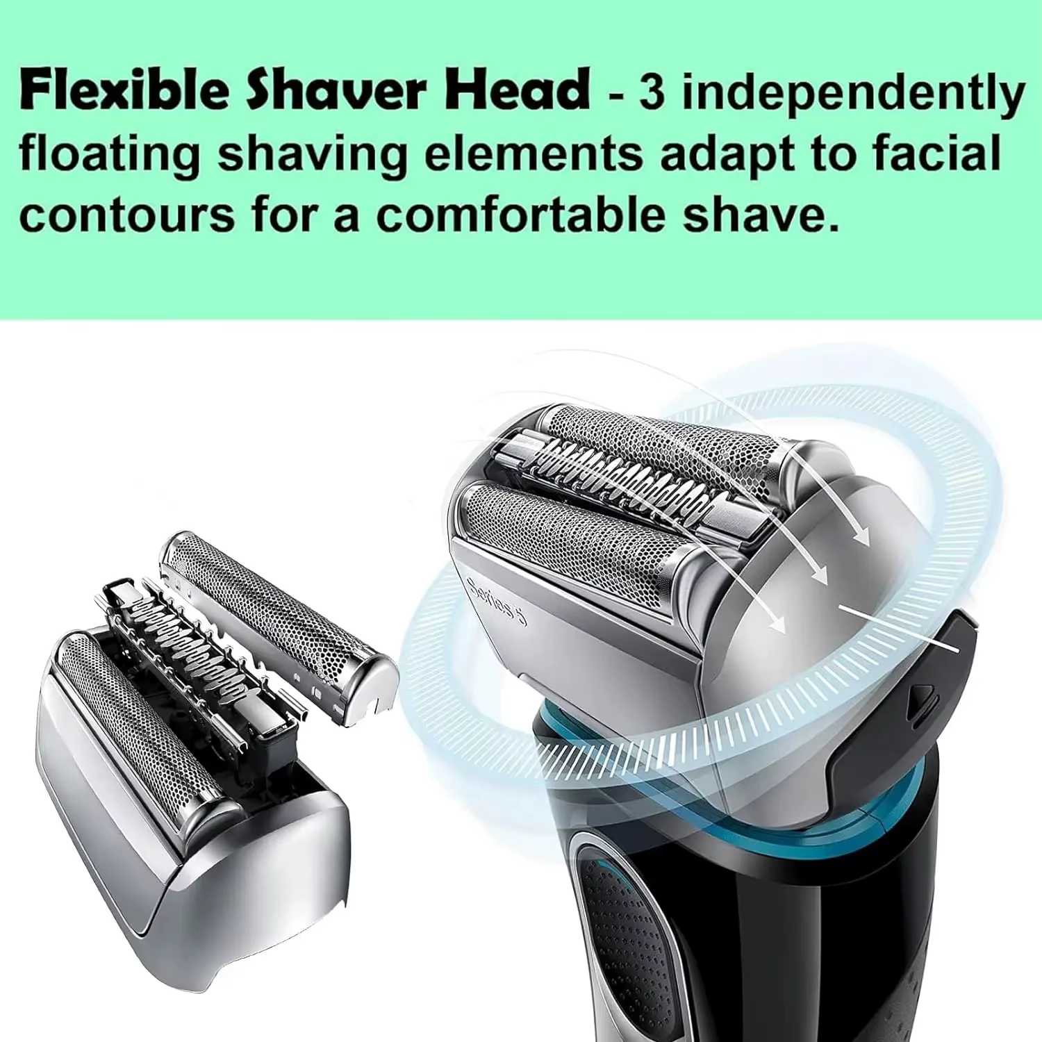 Tête de rasoir pour Braun