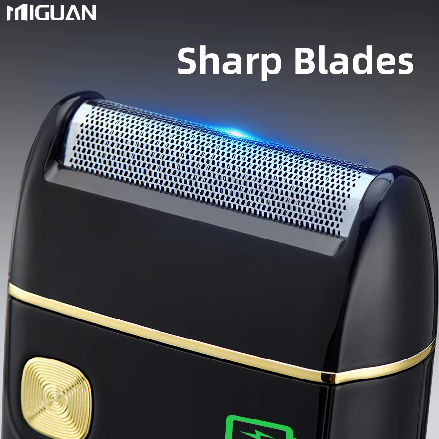 Rasoir électrique rechargeable par USB - Lames oscillantes