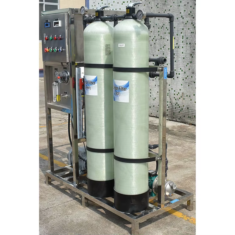Usine de dessalement d'eau de mer pour traitement de l'eau de bateau 3000LPD